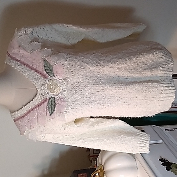 Vintage 1980s sweater Hana Lee - Picture 1 of 3